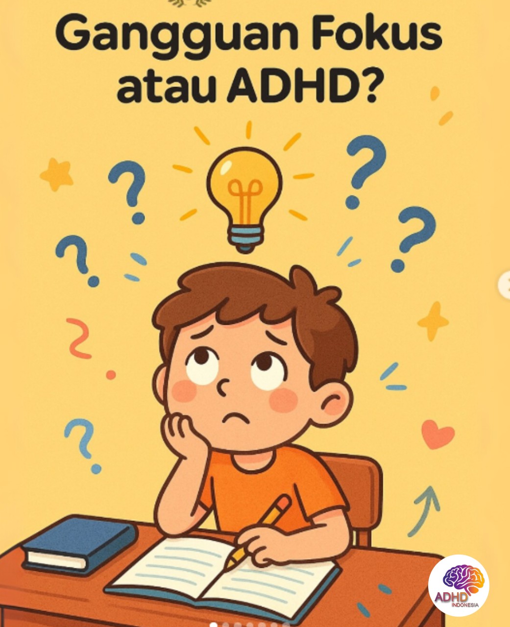 ADHD dan Kesulitan Fokus Anak: Edukasi untuk Keluarga di Kabupaten Padang Pariaman