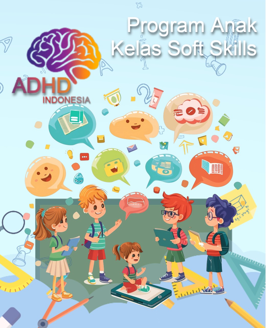 Program ADHD Indonesia Kabupaten Padang Pariaman Kelas Soft Skills Anak ADHD