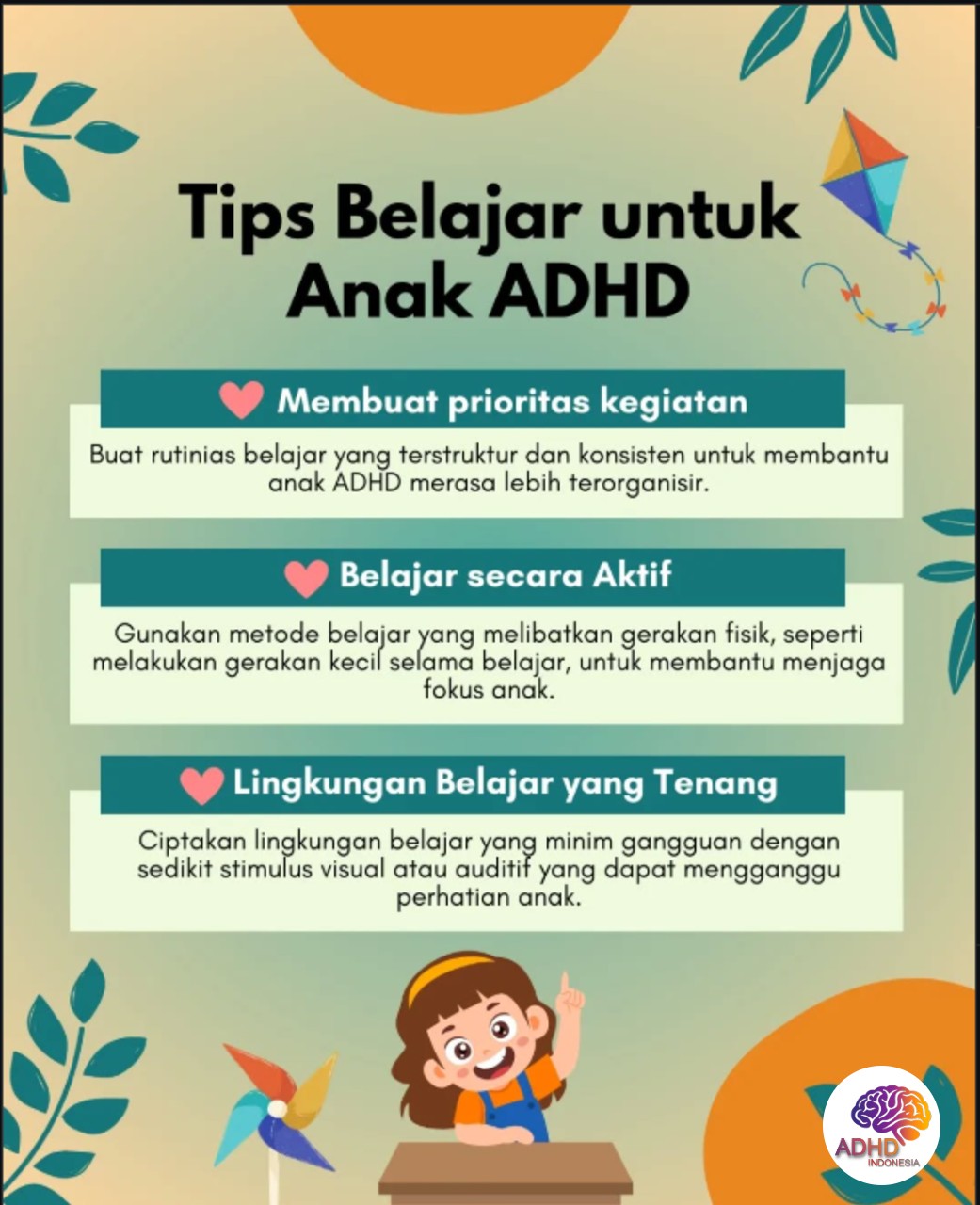 Strategi Belajar yang Cocok untuk Anak ADHD di Kabupaten Padang Pariaman