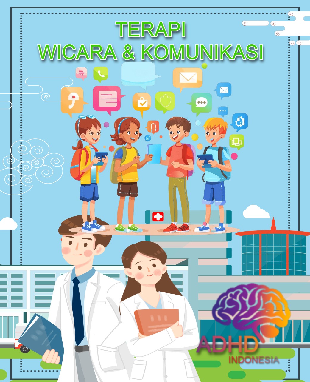 Mitra ADHD Indonesia Kabupaten Padang Pariaman untuk Terapi Wicara dan Komunikasi untuk Anak ADHD